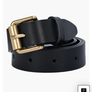 Rebecca Minkoff Black Leather Belt